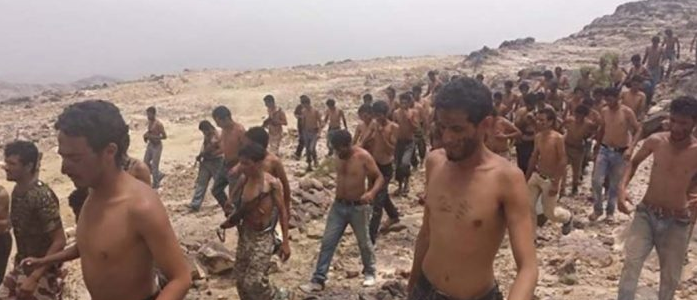 FieldYemen's tweet photo. #BREAKING 
#SaudiArabia army killed and injured soldiers of the so-called 1st Brigade Border Guard, of the pro-aggression Hadi government, by bullets in the southern border of the Kingdom of Saudi Arabia, military sources revealed.
#Yemen https://t.co/MHIQXqQo9o