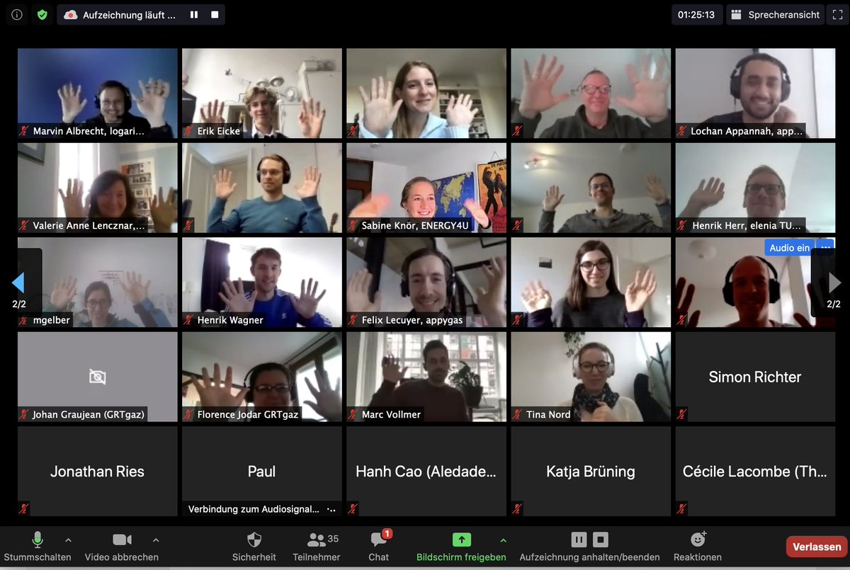 The #enerthon20 has started by today! After today's kickoff we are looking forward to the next four weeks &amp; the presentation of the prototypes on 16th and 17th of Nov at #denaenergiewendekongress.
Many thanks to our sponsors @GRTgaz, <a href="/appygas/">appygas</a> and to the hosts <a href="/ademe/">ADEME</a>  and <a href="/dena/">Dena Takruri</a>!