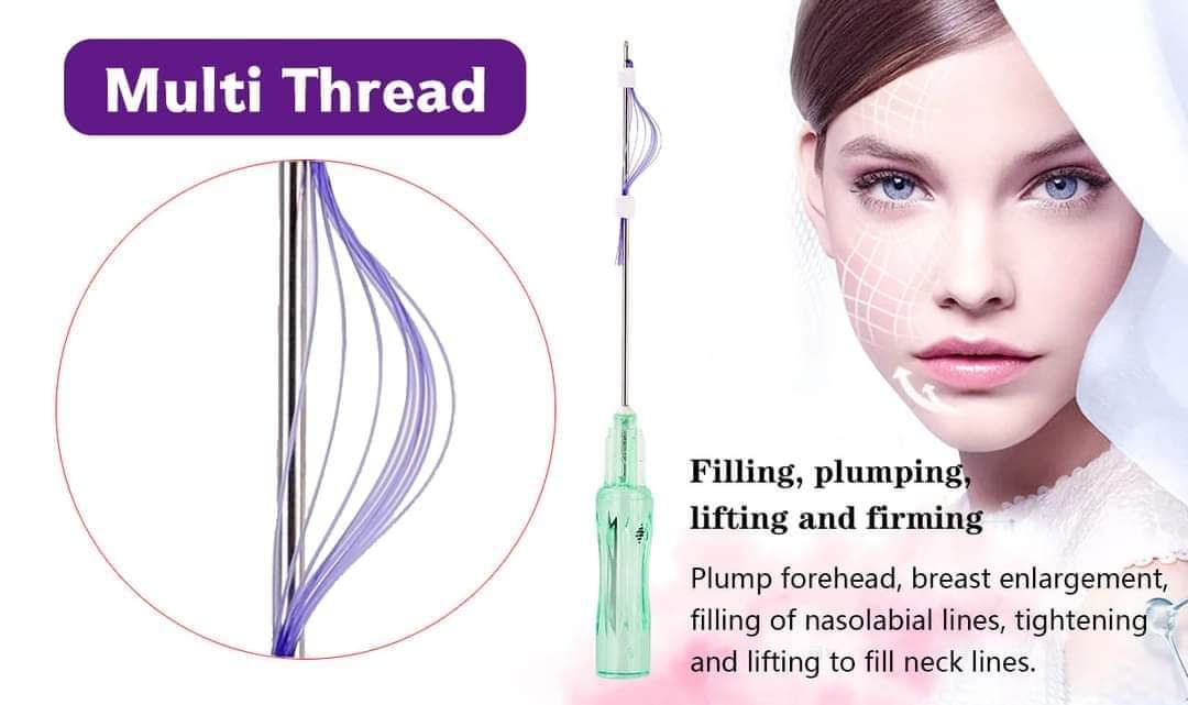 #pdothread #pllathreads #pclthreads multi threads for nasolabial folds filling,welcome collaboration.