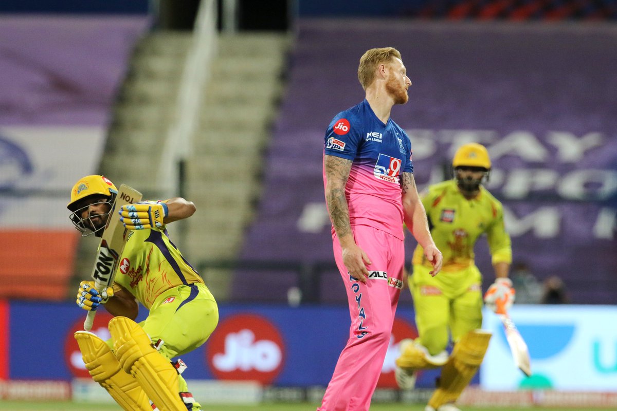 Sportstar (@sportstarweb) on Twitter photo 2020-10-19 15:44:35 Kedar Jadhav heaves a sigh of relief after Jofra Archer puts down a sitter at long-off. Ben Stokes doesnt believe what he is seeing. #CSK 121/5 in 19.2 overs 🚨 Follow #IPL2020 #CSKvsRR 🏏 live: sportstar.thehindu.com/cricket/ipl/ip… Kedar Jadhav heaves a sigh of relief after Jofra Archer puts down a sitter at long-off. Ben Stokes doesnt believe what he is seeing. #CSK 121/5 in 19.2 overs 🚨 Follow #IPL2020 #CSKvsRR 🏏 live: sportstar.thehindu.com/cricket/ipl/ip…