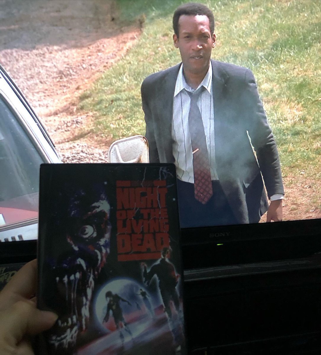 thetimzster's tweet photo. Rewatching a classic of a remake tonight, which was the first zombie film I watched as a kid in the 90’s &amp; informed my love for the genre - including playing the #ResidentEvil games. Happy 30th Anniversary, #NightoftheLivingDead1990!🧟‍♂️🧟🍿 #NightOfTheLivingDead #NotLD90 #REBHFun https://t.co/MbT3eU6vUV