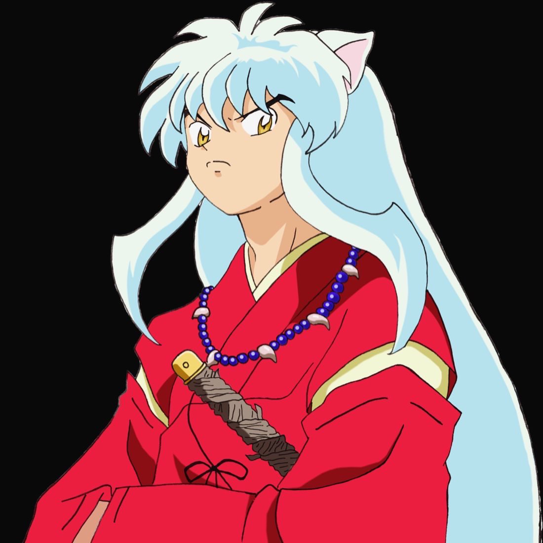 For day 19 of #blacktober I drew #Inuyasha !!