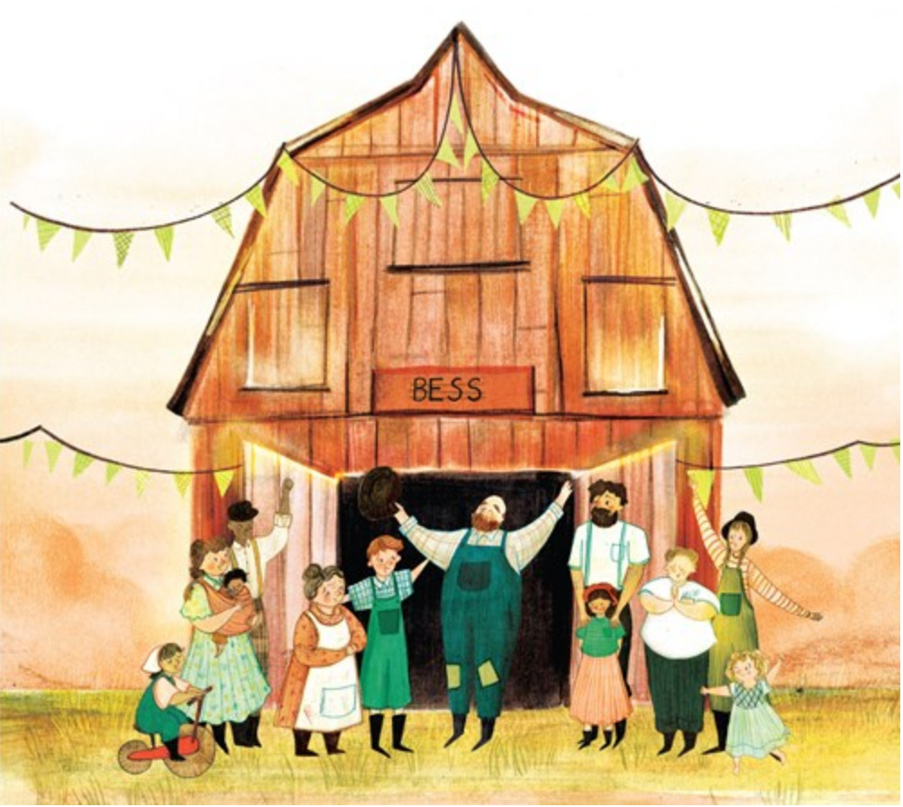 COffsay's tweet image. The heartwarming story of Bess, a barn, who keeps the animals safe for years until the farm falls into new hands &amp;amp; a shiny new barn replaces her. Bess’ story doesn’t end there though &amp;amp; one stormy day she shows that new isn’t necessarily better &amp;amp; there is life left in her yet.