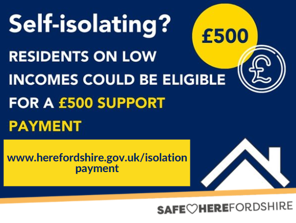 HfdsCouncil's tweet image. Test &amp;amp; Trace support payment | If you've tested positive for Covid-19 &amp;amp; need to self-isolate ,you may be eligible for a £500 lump sum if you're on low income &amp;amp; told to isolate by NHS Test &amp;amp; Trace.  For more info &amp;amp; how to apply: orlo.uk/Art4v