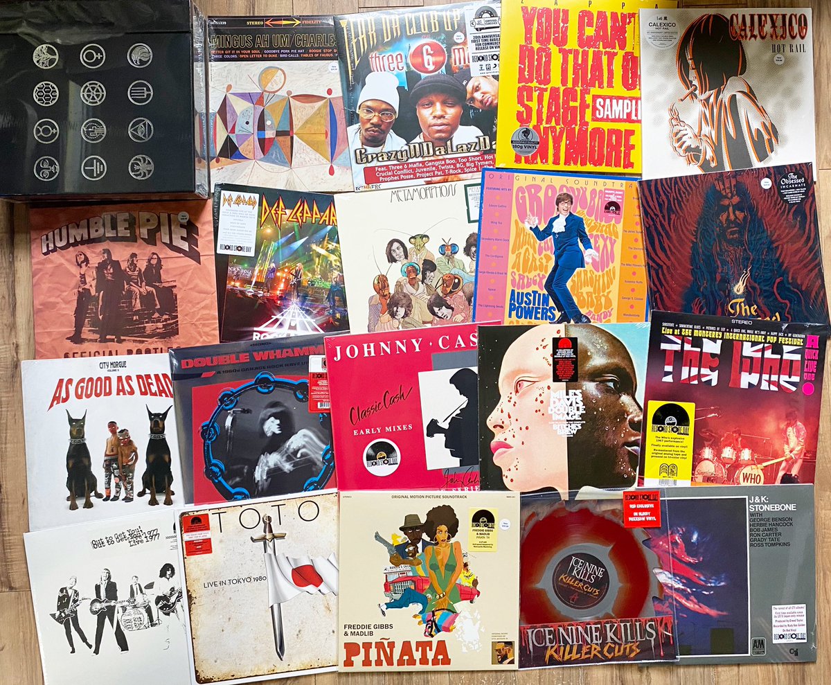 The final instalment of the RSD Drops trilogy is this Saturday! Here’s a peek at a handful of titles that will be available. 
#rsddrops #recordstoreday #rsd2020 #vinyl #limitededitionvinyl