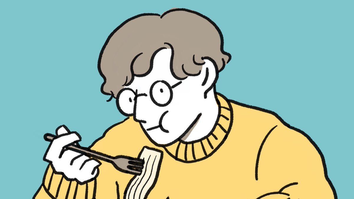 目を点で描く系イラストレーターが直面した「目線動かすの難しい」問題を解決してくれるメガネ
メガネが白目がわりになるんですね