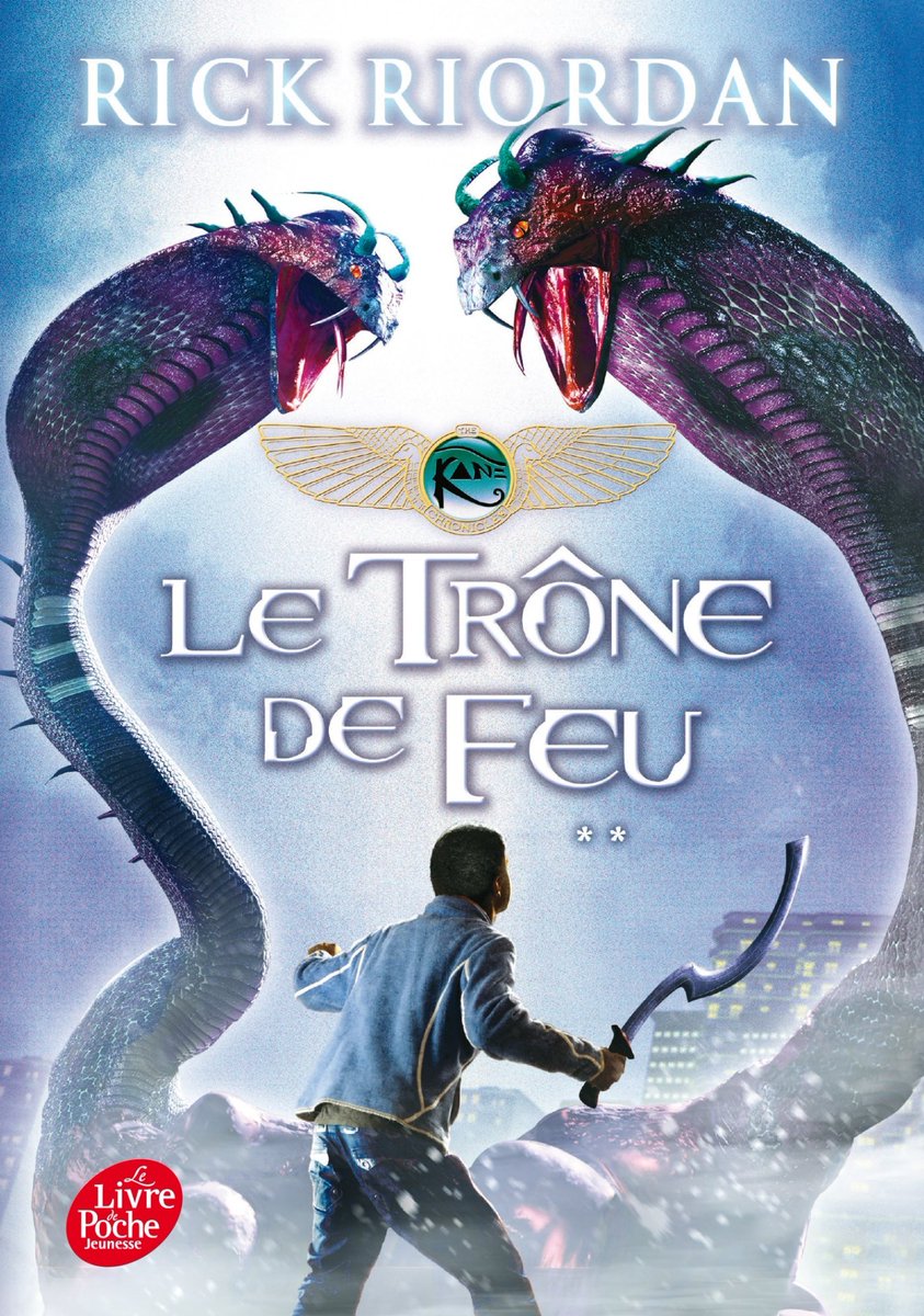 b) The Kane chornicles Trilogie de romans écrite entre 2010 et 2012 se déroulant toujours dans l'univers de Percy Jackson mais se basant cette fois sur la mythologie Egyptienne