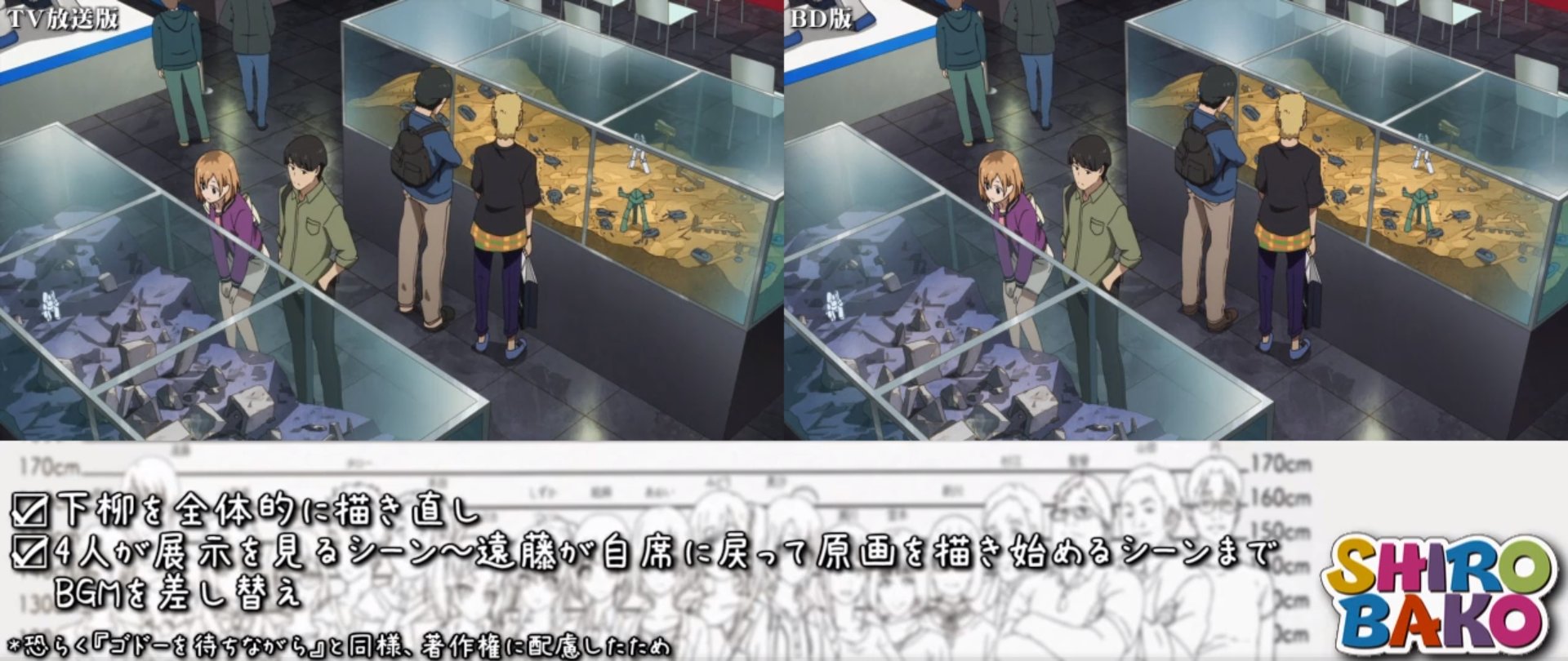Qtq ゲームはorca派です というわけでnhk版 Shirobako は当時のtv版を元に放送されるようです この作品はちょっと特殊な経緯で配信が一時停止された修正回があります 第6話 イデポン宮森発動篇 Qtq ゲームはorca派です というわけでnhk版 Shirobako は当時のtv版を元に放送されるようです この作品はちょっと特殊な経緯で配信が一時停止された修正回があります 第6話 イデポン宮森発動篇
