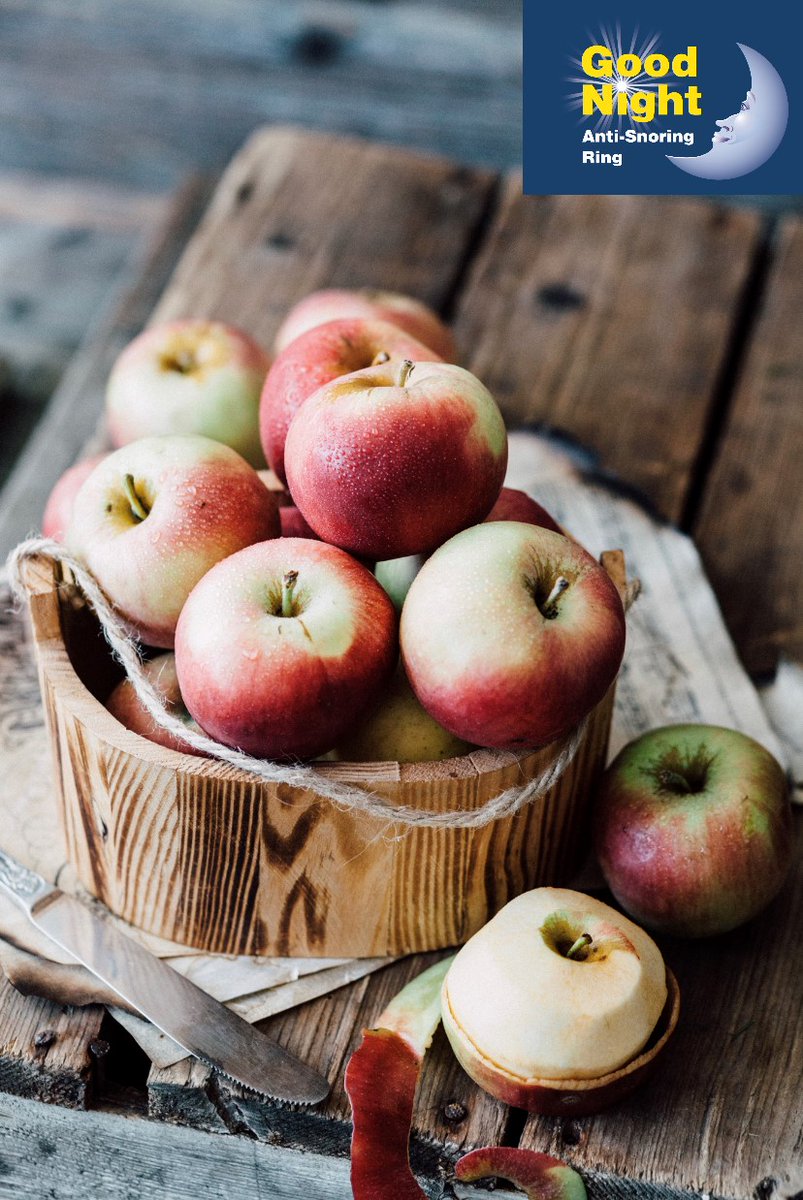 National Apple day wed 21st October

Happy National Apple day! Everyone’s heard of ‘an apple a day keeps the doctor away’ but with the Anti Snoring Ring it’s now ‘wearing a ring at night, guarantees you’ll sleep tight’.

#apples #snoring #antisnoringring