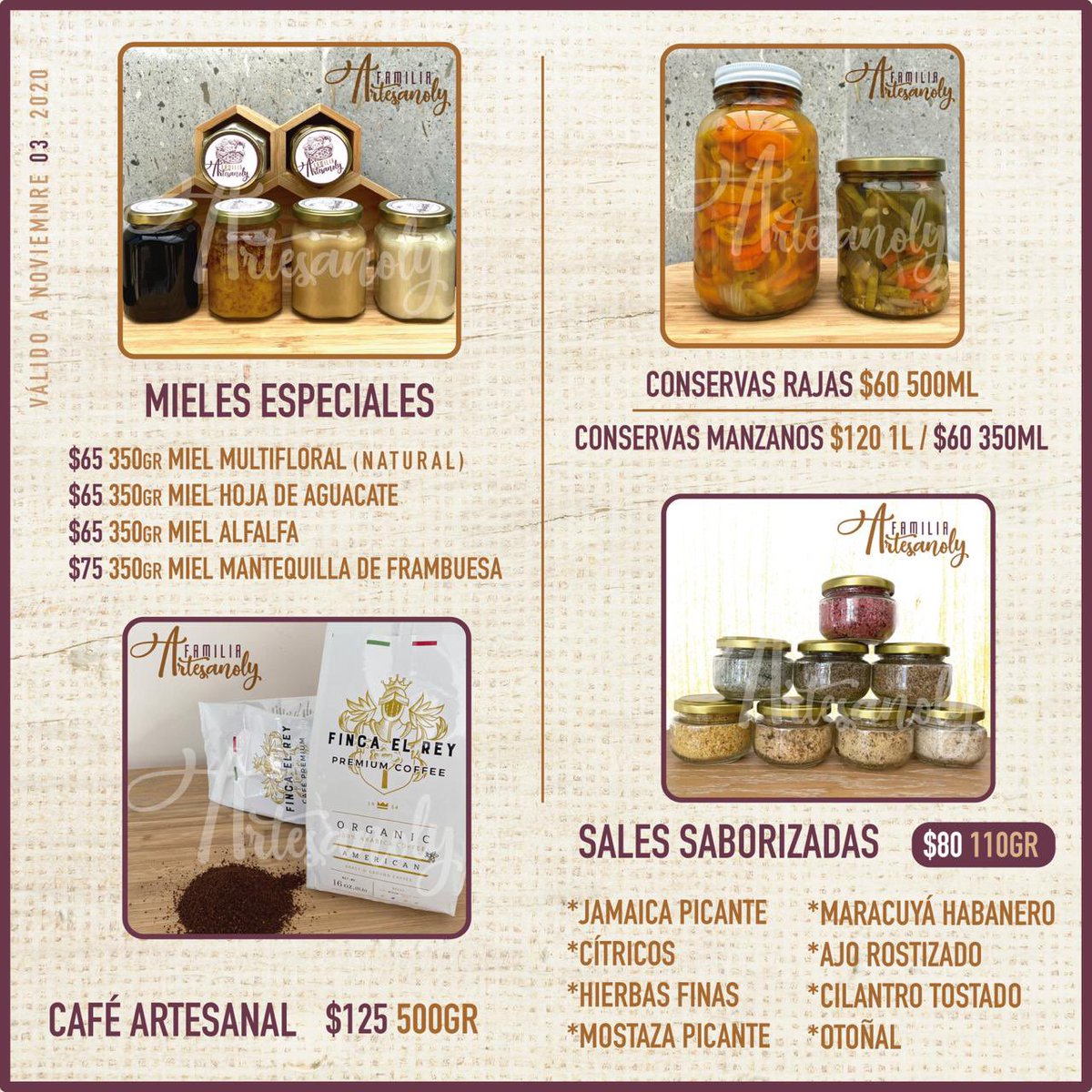 ArtesanolyP's tweet photo. Ya probaste todos?
#Artesanoly #Toluca #Metepec #Zinacantepec #Lerma https://t.co/dMTPX67z4U