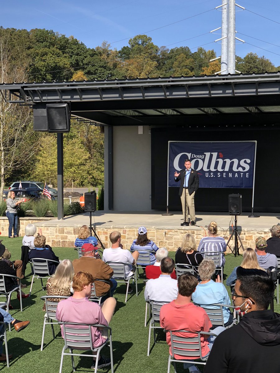 Special thanks to Sheriff Reynolds for kicking off our stop in Cherokee County! #TrumpDefenderTour