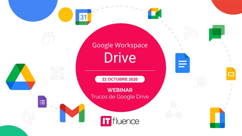 ITfluence_es's tweet photo. #WebinarGratuito 22 Octubre a las 12h : "Trucos de Google Drive". Más info👉 https://t.co/buT3uHyb57

¿No te has inscrito todavía? Regístrate aquí 👉https://t.co/aD2ylKm8gO

#GSuite #GoogleSuite #Workplace #DigitalWorkplace #GoogleDrive #DriveGoogle https://t.co/KAvvS4urNw