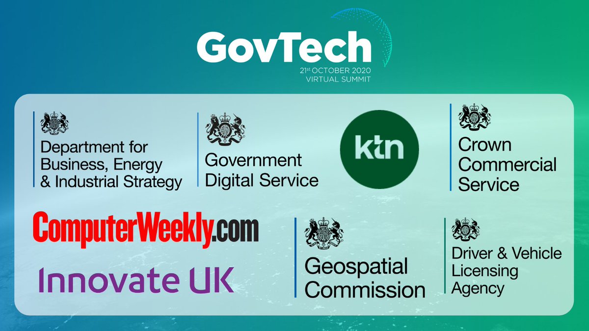DigiGovExpo's tweet photo. A quick look ahead to the #GovTech2020 Virtual Summit where we welcome excellent speakers from @beisgovuk, @GDSTeam, @KTNUK, @gov_procurement, @ComputerWeekly, @innovateuk, @GeospatialC, @DVLAgovuk and more!

View the full agenda here - https://t.co/f6WXpQEKsK

#GovTech2020 https://t.co/PM7awQqN44