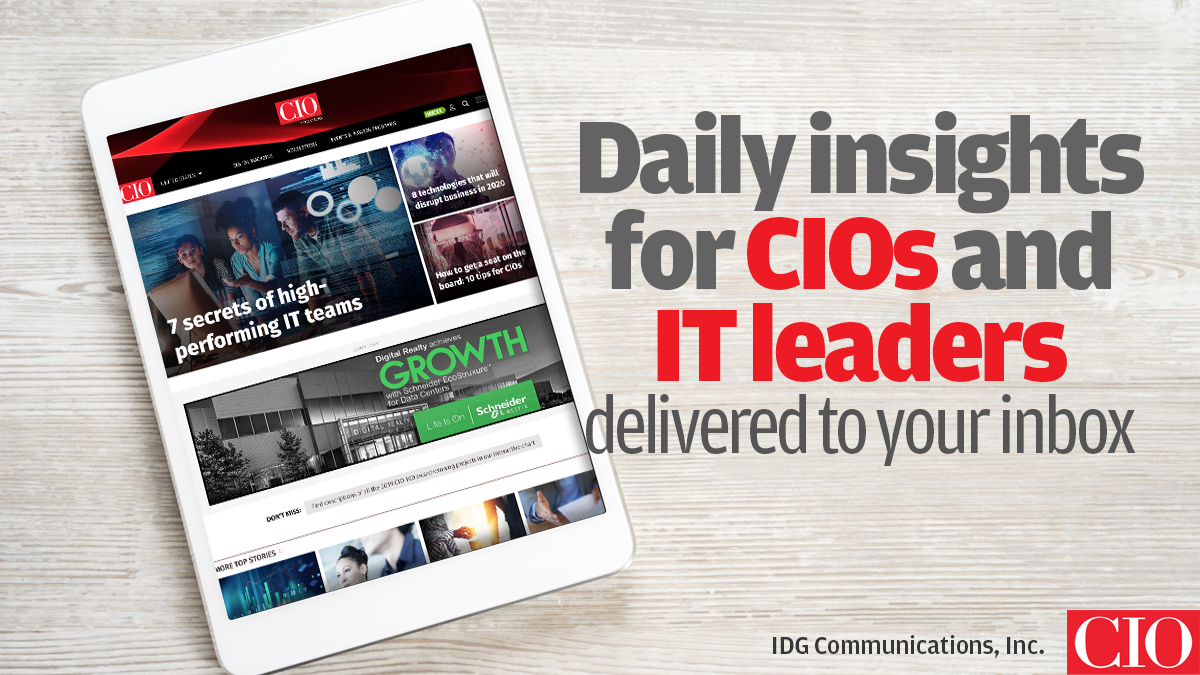 Don’t miss a single story. Sign up for @CIOonline’s newsletters to stay on top of hot technology trends, hiring and staffing strategies, and tech innovations. https://t.co/7XkyFlIBOm
#CIO #ITleader #technews https://t.co/ul4Z3odjZq