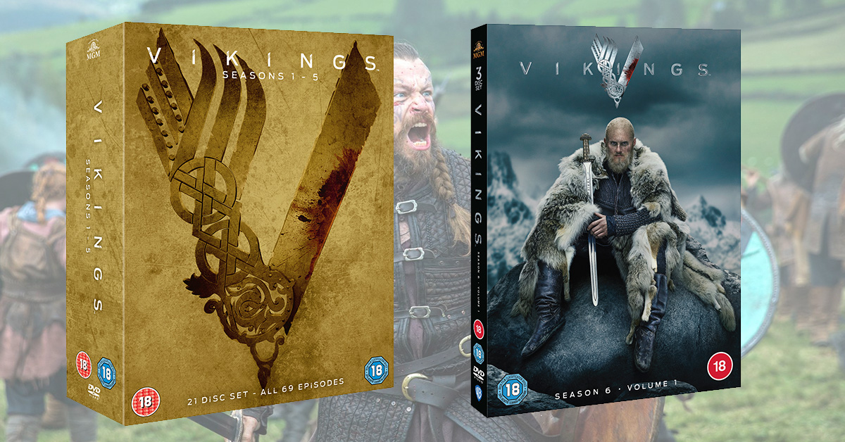 zavvi's tweet photo. ✨ Giveaway ✨

To celebrate the release of Vikings Season 6 Vol.1 on DVD &amp; Blu‐ray today, we have two sets to giveaway along with a Vikings seasons 1‐5 box set 💿

Just like and retweet this tweet, and follow us to enter. 18+. UK only. Closes 26th October 👍 https://t.co/7t3jpCsM2o