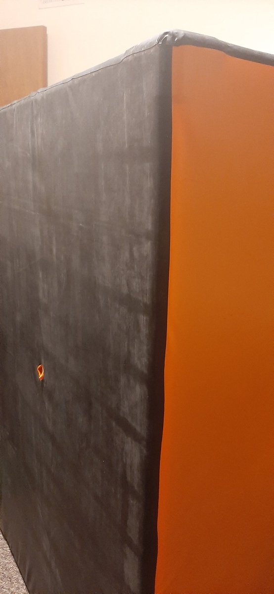 D3monicI's tweet photo. Black and orange custom tower, attached sheath https://t.co/gZwN7Or7WP