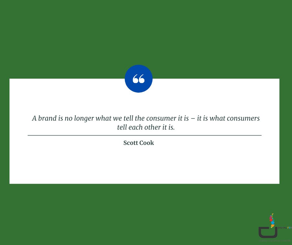 Digital_Fry's tweet photo. The Brand is known by what the consumers tell each other this is because they see your work and they also experience your work.

#mondaymotivaton #mondayquotes #brand
#consumers #advertising #marketing #digitalfry
#digitalmarketing https://t.co/eHipbZmGy8