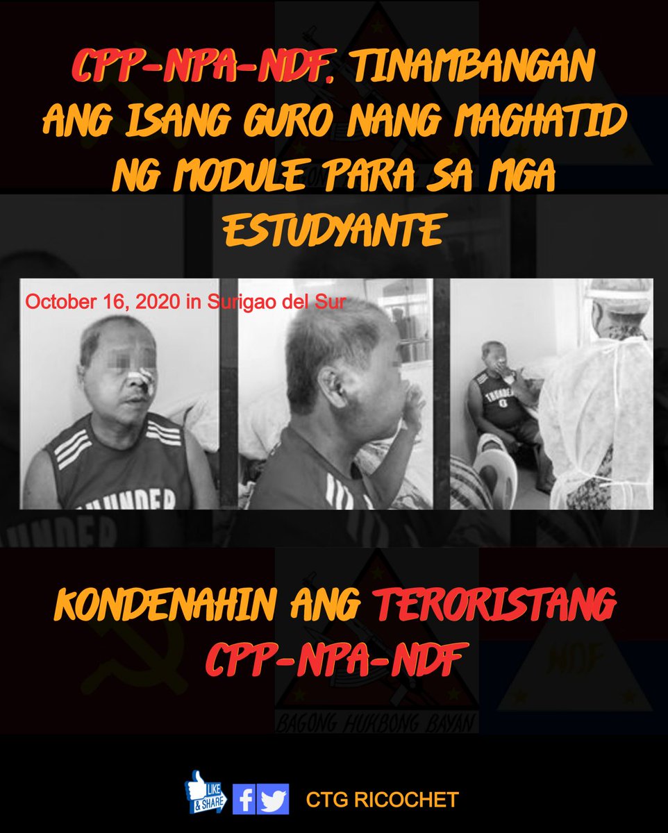 ChrisDel221's tweet photo. Kawawang principal! #NPATERRORISTS https://t.co/XbPkTMUYwz