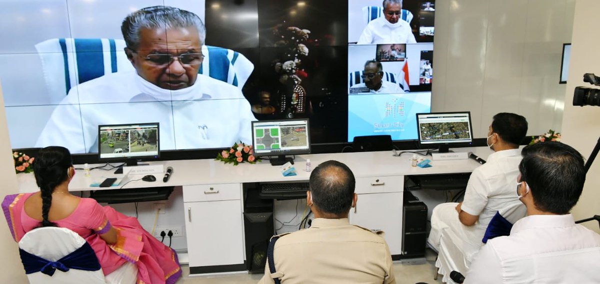 CSML__'s tweet image. &quot;Honorable Chief Minister of Kerala Sh. Pinarayi Vijayan inaugurated the States&apos; first Integrated Traffic Management System though video conference today.&quot;
#IntelligentTrafficManagementSystem
#ITMS