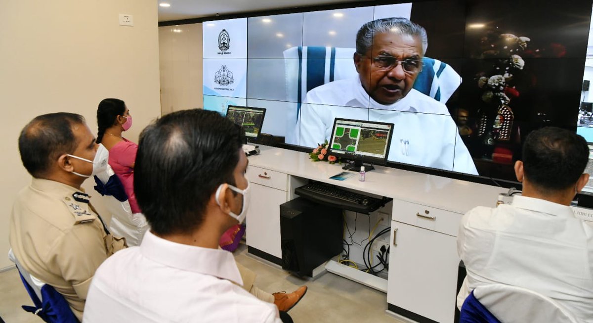 CSML__'s tweet image. &quot;Honorable Chief Minister of Kerala Sh. Pinarayi Vijayan inaugurated the States&apos; first Integrated Traffic Management System though video conference today.&quot;
#IntelligentTrafficManagementSystem
#ITMS