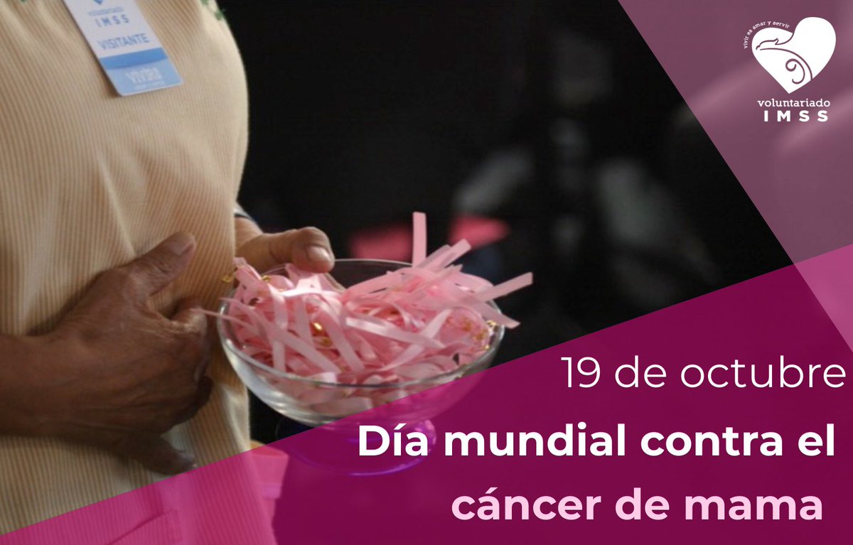 VoluntariosIMSS's tweet photo. Hoy es el #DíaMundialContraElCáncerDeMama y a través del programa #SoyRosaIMSS nos unimos a las acciones de prevención, atención y acompañamiento 

¡La información y atención oportuna son clave!

Conoce más del programa #SoyRosaIMSS: https://t.co/DVXEpSALOH

#OctubreRosa https://t.co/aywp8JqK10