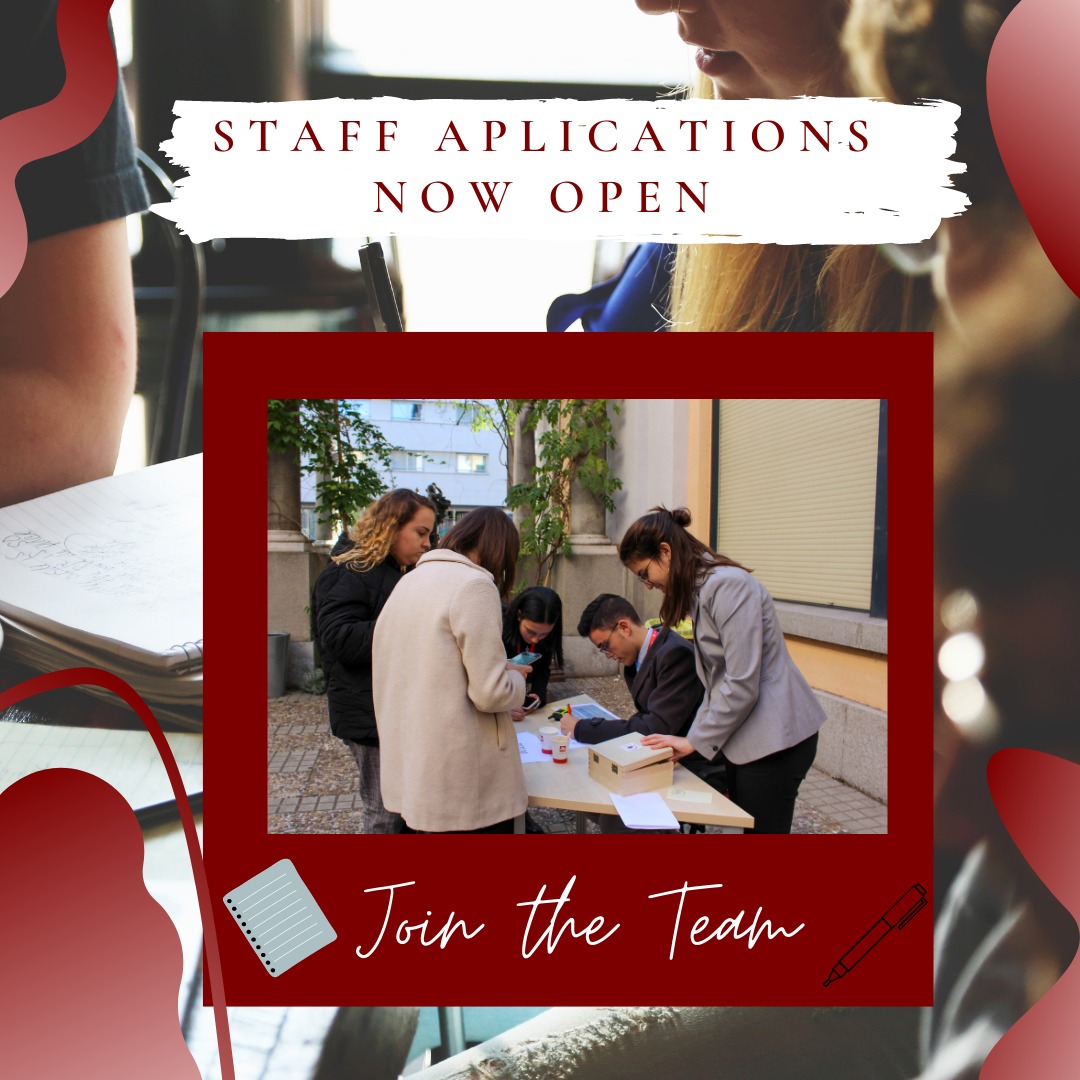 compimun's tweet image. Press and Staff applications are open. You can find them in linktr.ee/compimun
If you have doubts, you can send us a mail: compipressandstaff@gmail.com