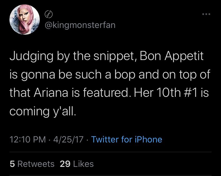 fans claimed to hear Ariana Grande on the snippet when that wasn’t the case at all.