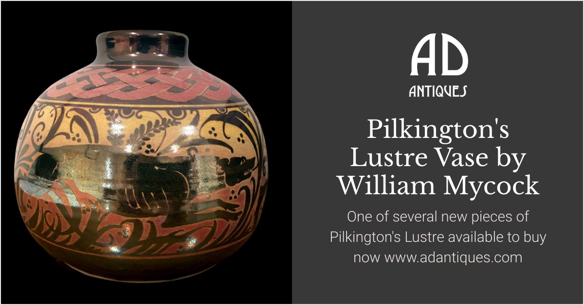 Loads of Lustre! - @pilkington's @Royal Lancastrian @lustre @britishartpottery