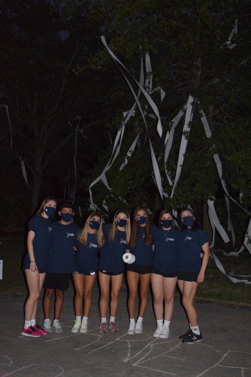 last week your cheer seniors completed their last ever TP mission! 🧻