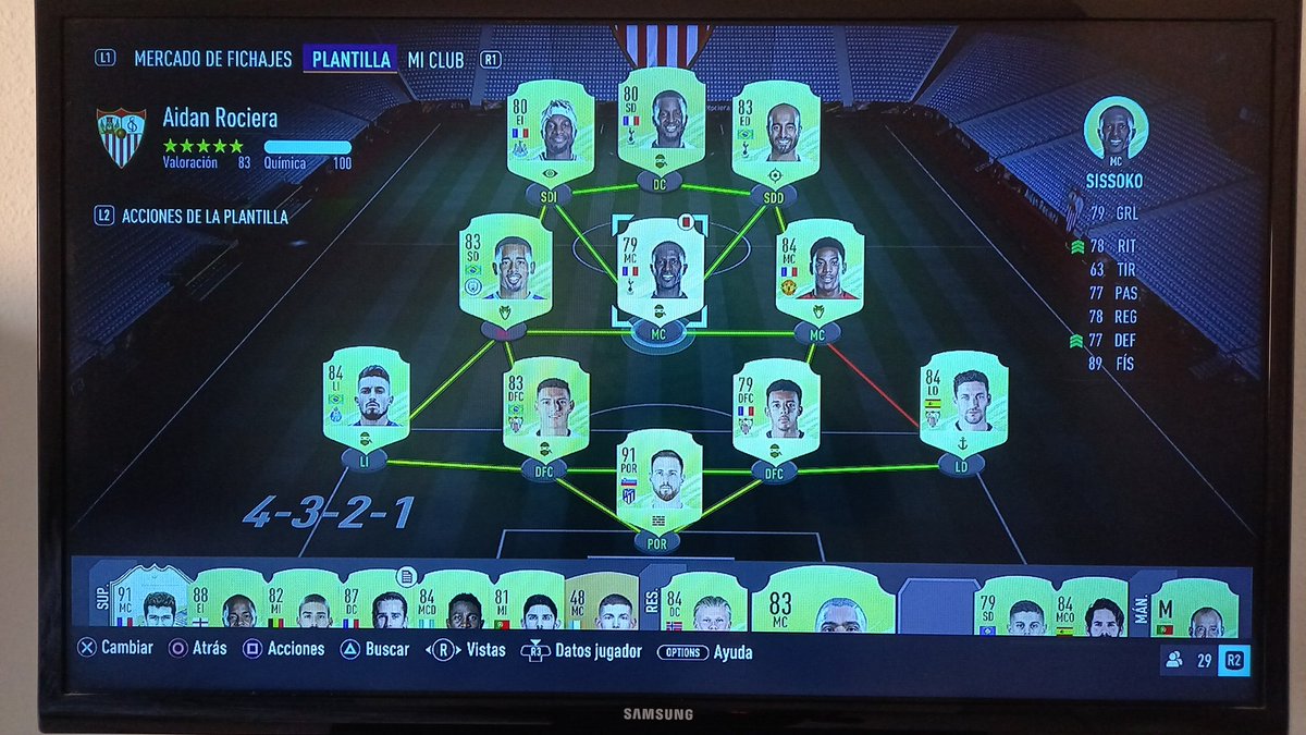 Verificado ✅✅✅ en la primera semana de fut champions, buenas sensaciones. Aquí os dejo mis 11 guerreros. Vamoooooos 💪💪