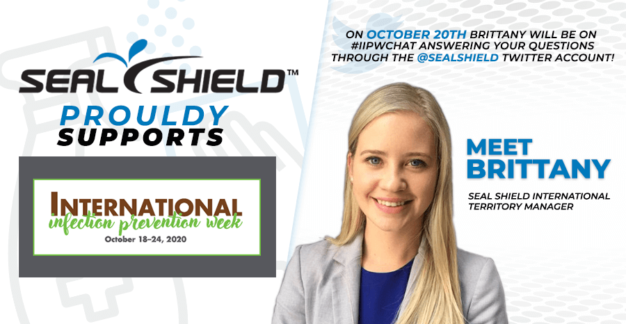 FilionScott's tweet photo. IIPW - Today marks the start of @APIC's International Infection Prevention Awareness Week!

Oct 20th at 12 PM ET, Brittany will be joining the #IIPWCHAT to discuss how Seal Shield's solutions contribute to infection prevention through the @SealShield twitter account. Join us! https://t.co/366uJwgpzs
