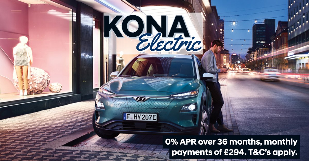 Want a family car that doesn't cost the earth? With 0% APR and 36 monthly payments of £294, make the switch with KONA Electric. Head to our website to find out more, or come and see us in store to see how it could fit with your lifestyle.

spirit-hyundai.co.uk/new-vehicle/42…