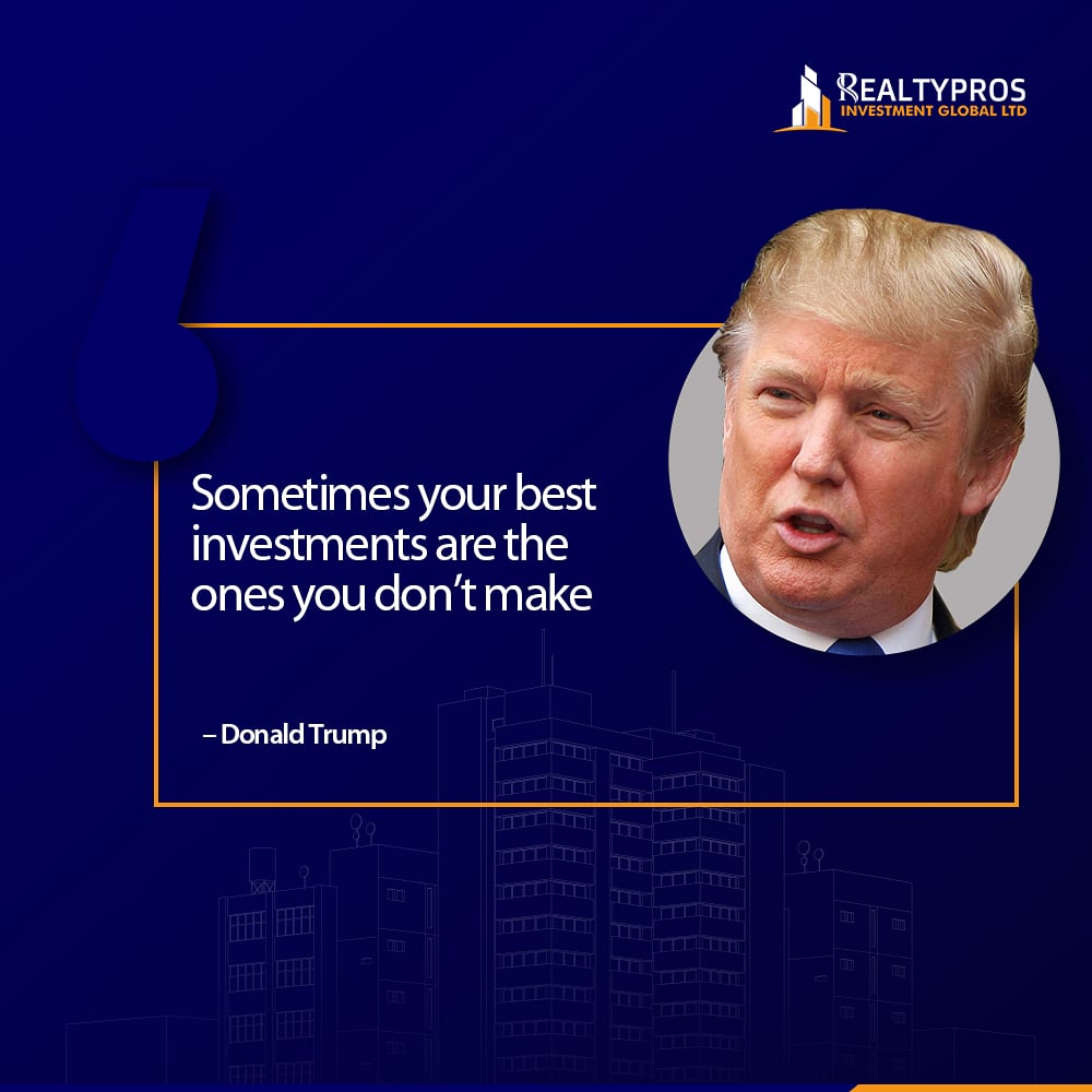 RealtyprosL's tweet photo. Sometimes your best investment are the ones you don't make.
- Donald Trump.

You miss 100% of all the chances you don't take. Seize the day, there is no better time to invest than now.

#realestateconsultant #realestate #Realtypros #realtorlife #realestateinvesting https://t.co/NdXbwroTAr