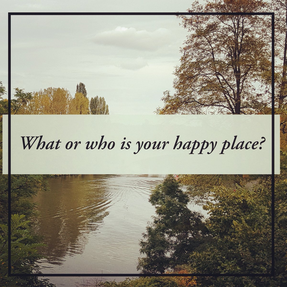 dianatcoach's tweet photo. We all have our happy place.
A place where we feel safe and warm. Where we can be who we are without feeling guilty or judged. 
A place where we get to be authentic and genuine. Where our strengths reside.
What or who is your happy place?
#happyplace #trueself #beyourself https://t.co/T41UJWyzuS