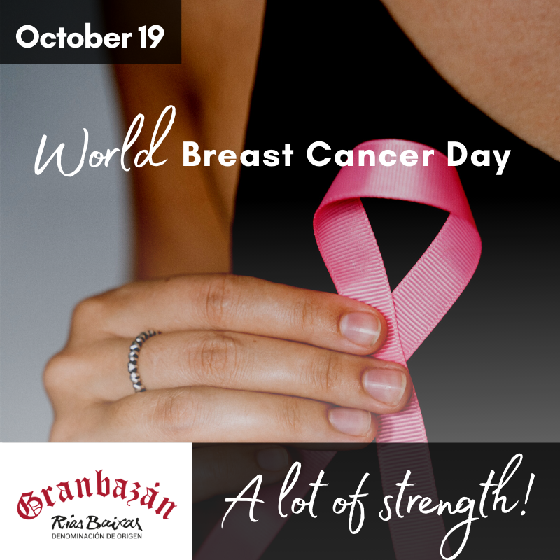 bodegagranbazan's tweet photo. A lot of strength 💪 ! Today, October 19, is World Breast Cancer Day and we want to give all our encouragement to the women who are struggling to heal… thank you for not giving up 💕!! #InternationalBreastCancerDay #mamacancer #19october #octoberrose https://t.co/50GRVKq2qG