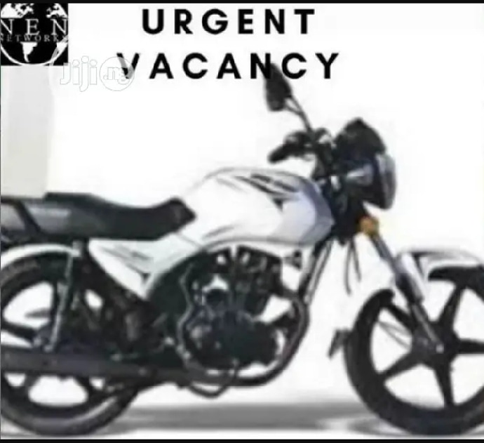 nennetworks's tweet photo. Dispatch riders are needed at logistics companies in lekki, ajah and its environs.
Interested persons should send a Whatsapp message to 09013256563 ,08101080716 for immediate interview for d job
#dispatchriderjobs #lagosjobs #jobseekers #jobsearch #jobsinlagos #lekki #lekkijobs https://t.co/S9EhUwGJQe