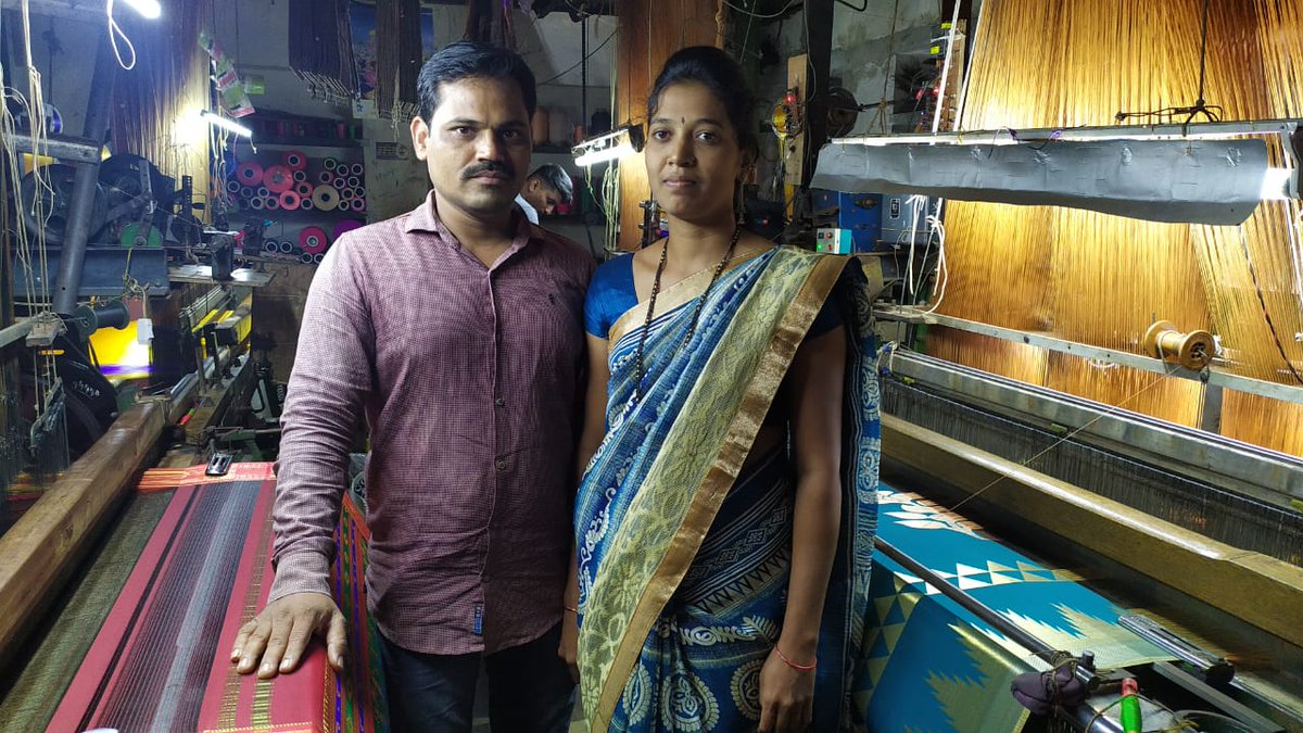 Sevakartdotin's tweet photo. https://t.co/Xl7J52dYo8 in association with Seva Bharati would like to thank Mr.@KiranKS for his tweet. Weavers from north Karnataka are overwhelmed by the response to their products.
@RahulMurgod 
#sevkart #golocalforvocal #healpthewearvers #GoLocal #VocalForLocal https://t.co/zSiByVW6cg