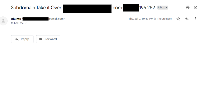 3XS0's tweet image. Taken - Takeover AWS Ips And Have A Working POC For Subdomain Takeover dlvr.it/Rjr4hg #Access #APIKeys #Bugcrowd #EC2 #Linux