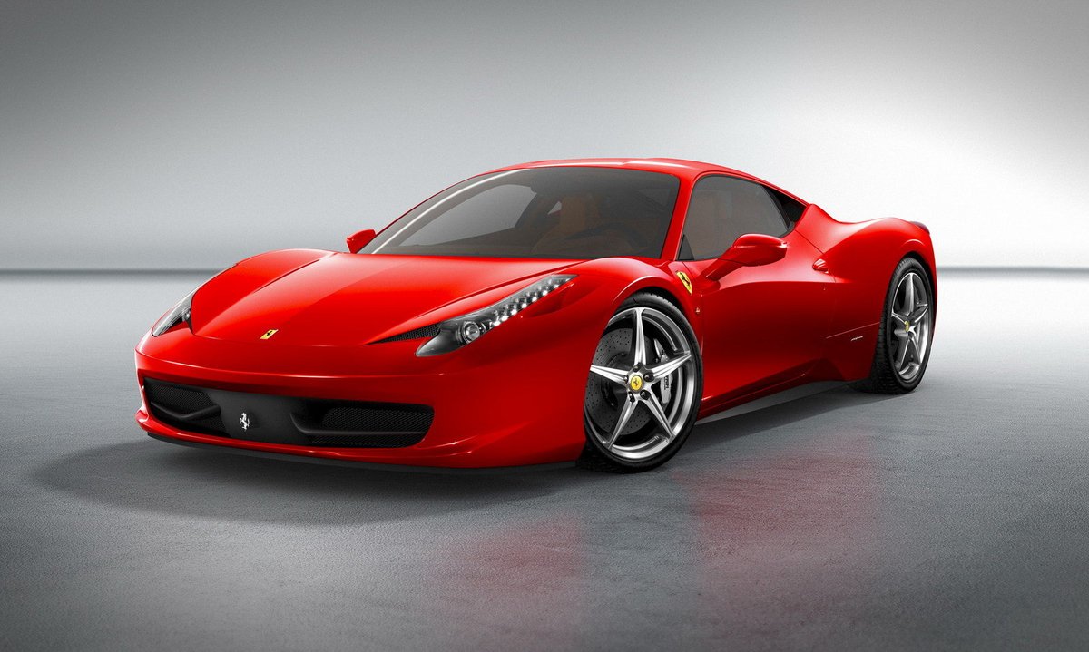 18/20The Ferrari Italia (458)If I was a kid, this is the car if have posters of in my wall.  #ferrari  #carlist  #top20