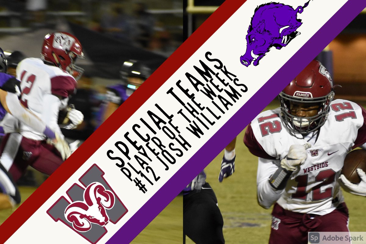 Congratulations to our Players of the Week in the win over Walhalla!