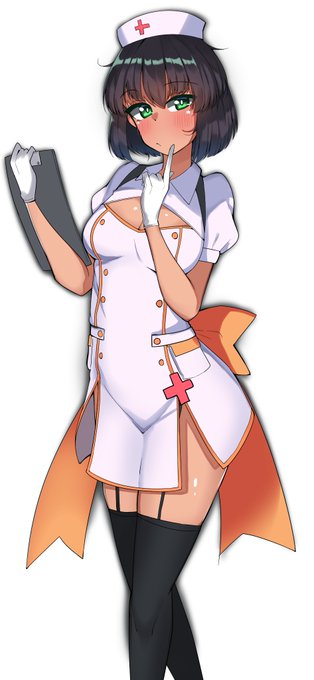 #ガルパン
戦車のナースさん 