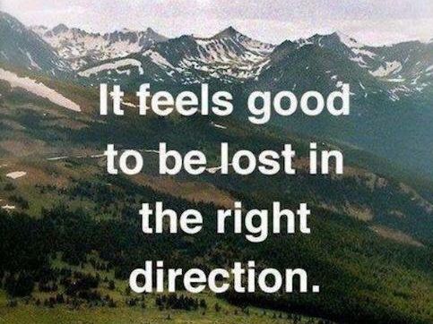 amandamricks's tweet photo. It feels good to be lost in the right direction. https://t.co/Cg4H8qSs8u