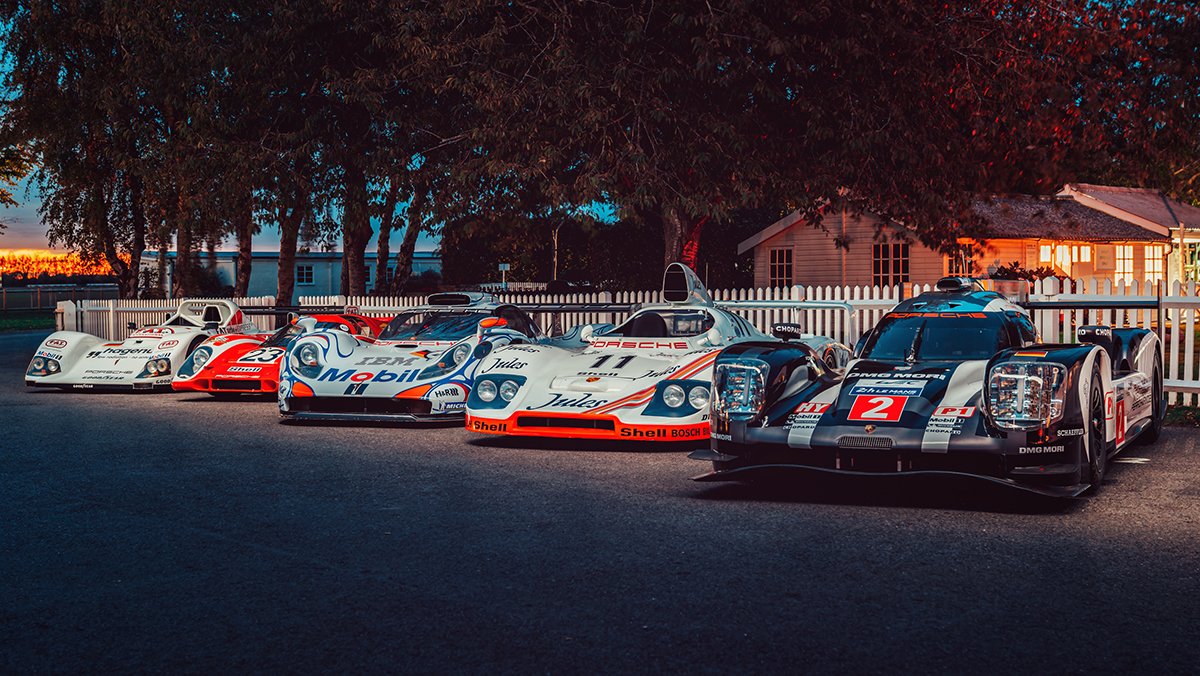 Five Le Mans-winning Porsches were at Goodwood SpeedWeek this weekend! 😍
📸@PorscheGB
#Porsche #LeMans24 https://t.co/D4B5UQLmTF