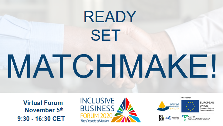 InclBusiness's tweet photo. Keen to meet with potential investors, entrepreneurs and partners? Register today to #IBF2020 to start booking online 1:1 Matchmaking meetings with global actors from the inclusive and sustainable business field. 

Included in the free Standard Ticket ➡️ https://t.co/lIhreaxyiQ https://t.co/0pVZi5ryqA