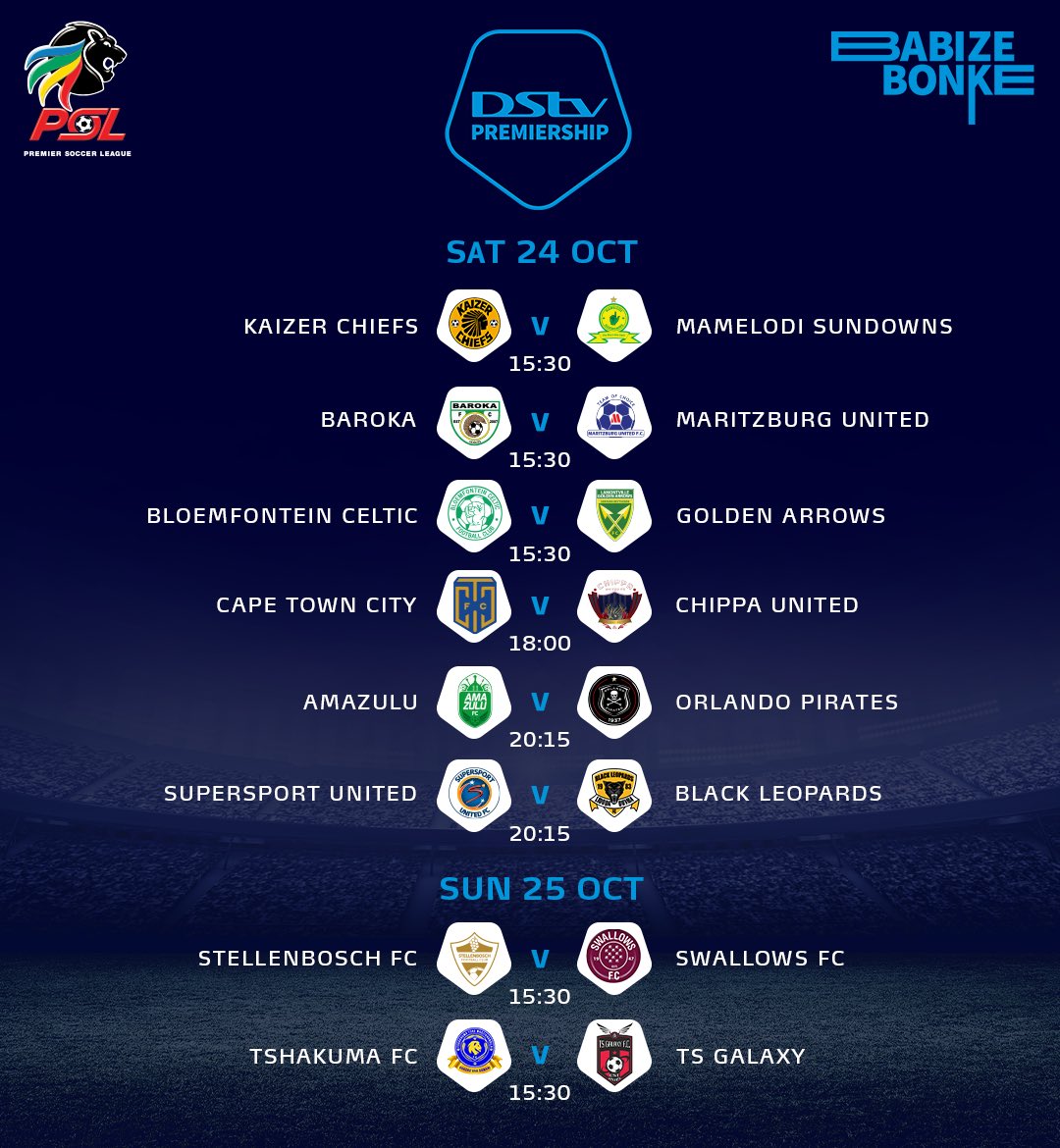 OfficialPSL's tweet photo. Week One Loading 

#DStvPrem https://t.co/zrjb70WQNv