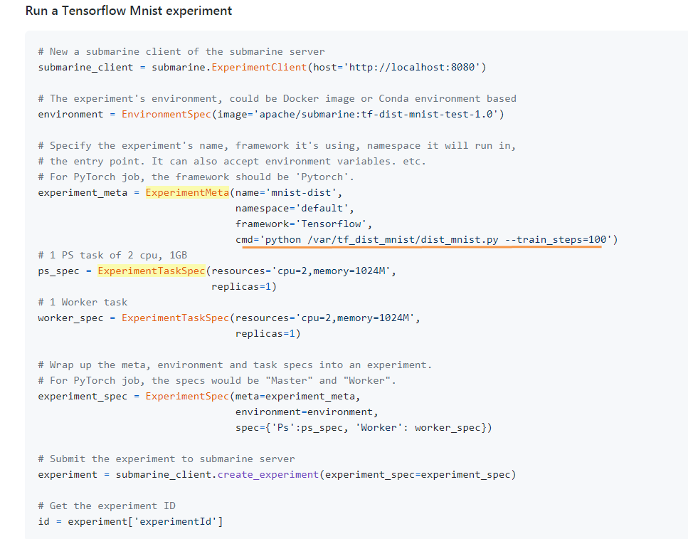 semanticbeeng's tweet image. #ApacheSubmarine - #experimentTracking #MLWorkflow abstractions / #DSL and runtime over "#MLOps" (#Docker, #Kubernetes, etc) with focus on #modelTraining
github.com/apache/submari…
#MachineLearningEngineering