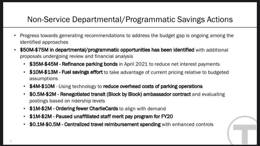 they got to $60m in non service savings, mostly via bond refinancing. disappointing lack of big ideas here (GL OPO, CR staffing)