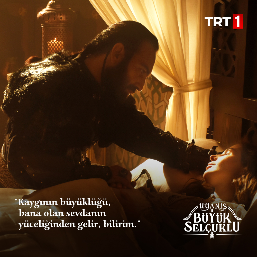 AlparslanDizisi's tweet photo. Sultan Melikşah, Terken Hatun'un kaygılarını dindirmeyi başarabilecek mi?
#UyanışBüyükSelçuklu bu akşam @TRT1'de. @BugraGulsoy @sendil_hatice https://t.co/tZNeDif70S