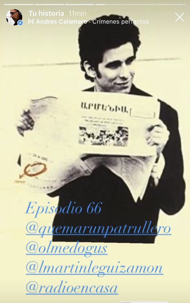 m_legui13's tweet photo. Lunes con #Extreno Episodio 66 de #QuemarUnPatrullero @OlmedoGus @m_legui13 @radioencasa @SpotifyARG #Calamaro poesía y ciudad tatuados https://t.co/Vv0GRUNCy7