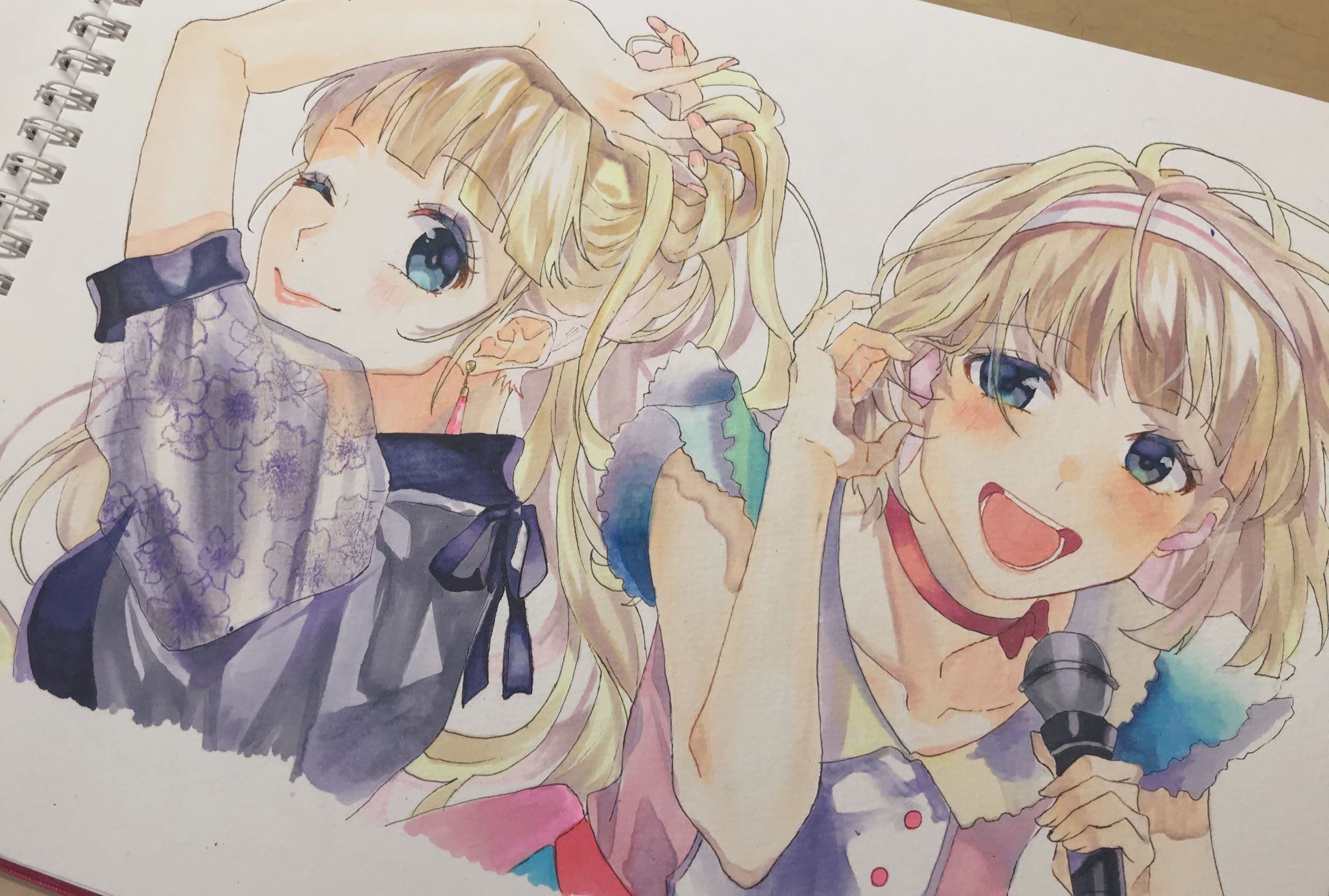 Twitter இல つむぎ イラスト Honeyworks 成海聖奈 成海萌奈 いいねした人全員フォローする Honeyworks 成海聖奈 萌奈描いてみた 成海家最強 T Co Ibc7ljfhdq Twitter